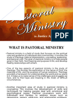 Pastoral Ministry