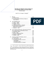 A Brief History of Supreme Court Interest in Patent Eligible Subject Matter Under