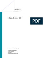 Semafora OntoBroker 6 - 3 Reference Manual 2020