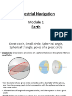 Terrestrial Navigation Module 1