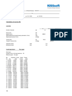 Calculation of Service Life: Load Data