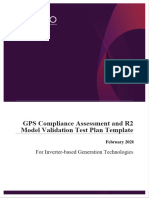 Generating System Test Template For Non-Synchronous Generation