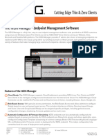 10ZiG Manager Spec Sheet