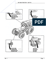 Massey Ferguson MF 3050 TRACTOR Service Parts Catalogue Manual (Part Number 1637170)