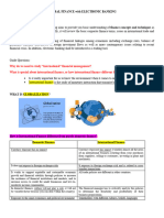 Introduction To Global Finance With Electronic 1 Banking