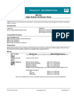 Ob2 mc161 High Solids Urethane Clear 04 15