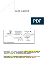 Sand Casting Fall 2023