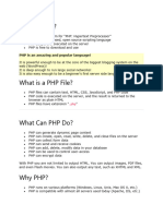 What Is PHP