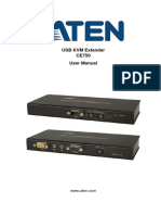 USB KVM Extender CE750 User Manual: Ce750.book Page I Monday, October 6, 2014 4:25 PM