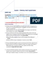 General Pathology - Updated Topical Past Papers 2007-23