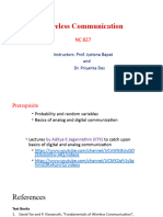 Lecture 1 - Introduction To Wireless Comm