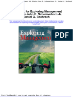 Test Bank For Exploring Management 6th Edition John R Schermerhorn JR Daniel G Bachrach