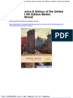 Dwnload Full Making America A History of The United States Brief 5th Edition Berkin Solutions Manual PDF