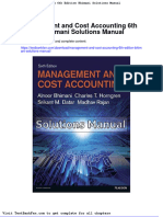 Dwnload Full Management and Cost Accounting 6th Edition Bhimani Solutions Manual PDF