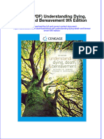 Ebook PDF Understanding Dying Death and Bereavement 9th Edition PDF