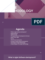 Business Proposal Presentation in Purple Monochrome Corporate Style