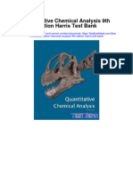 Quantitative Chemical Analysis 9Th Edition Harris Test Bank Full Chapter PDF