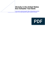 Race and Ethnicity in The United States 8Th Edition Schaefer Test Bank Full Chapter PDF