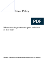 Fiscal Policy