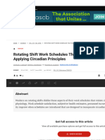 1982 - Science - Rotating Shift Work Schedules That Disrupt Sleep Are Improved by Applying Circadian Principles