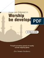 How Can Interest in Worship Be Developed - 1790