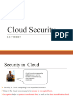 Lecture 4 - Cloud Security