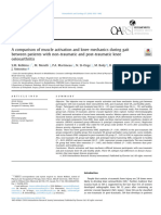 A Comparison of Muscle Activation and Knee Mechanics During Gait Between Patients With Non-Traumatic and Post-Traumatic Knee Osteoarthritis