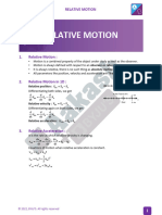 Relative Motion - Handbook