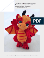 Crochet Pattern Dragon YarunovaYana