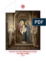 Feast of The Presentation of The Lord