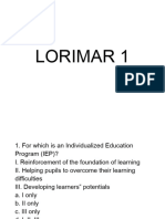 Lorimar 1 1-100