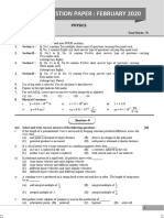 Physics 2020 HSC Paper