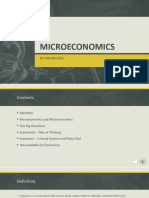 4178011MICROECONOMCS - Introduction Power Point