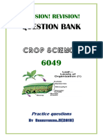 Crop Science Revision Question Bank