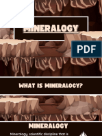 Types of Rocks Educational Presentation in Brown and White Cartoon Style