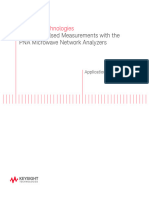 Accurate Pulsed Measurements With The PNA Microwave Network Analyzers