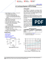 LP2981 100-Ma, Low-Dropout Regulator in SOT-23 Package: 1 Features 3 Description