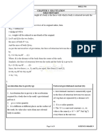 9 Gravitation - Solutions