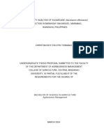 Profitability Analysis of Sugarcane Production in Maramag, Bukidnon