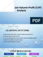 Chapter 8 CVP Analysis