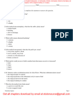 Test Bank For Comprehensive Medical Terminology For Health Professions, 1e Schroeder, Ehrlich, Schroeder, Ehrli