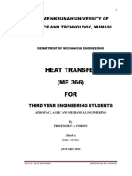 ME 366-Heat Transfer Lecture Notes (January - 20 - 2022)