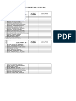 Body Mass Index KINDERGARTEN 1