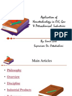 Application of Nanotechnology in Oil & Gas Industry