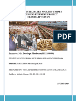 Desalegn Integrated Poultry Farm & Feed & Meat Processing FINAL