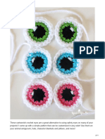 Cartoon Eyes Crochet