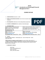 AF101 Course Outline s1 2024