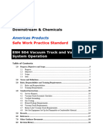 APVacuum Truck Vacuum System OperationsSWPStandard