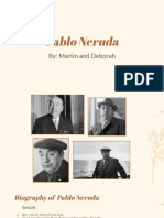 Short Biographical Presentation: Pablo Neruda