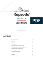 Rapsodo Hitting - UserManual